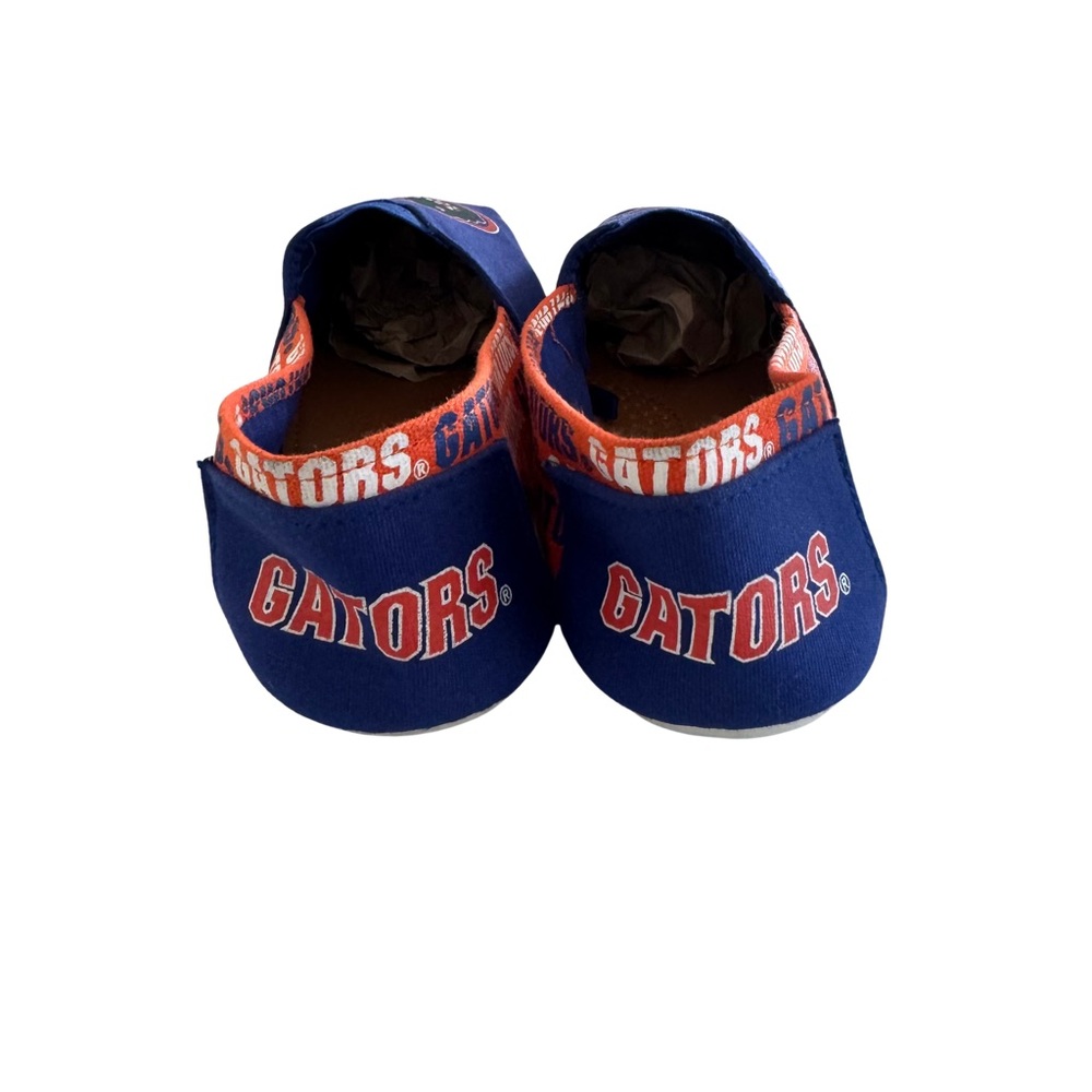FOCO Florida Gators NCAA Stripe Canvas Slip On Flats Women’s S Fits 5.5–6 - Picture 5 of 8